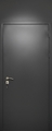 Квартирная входная с верхней глухой вставкой и отделкой порошковым окрашиванием